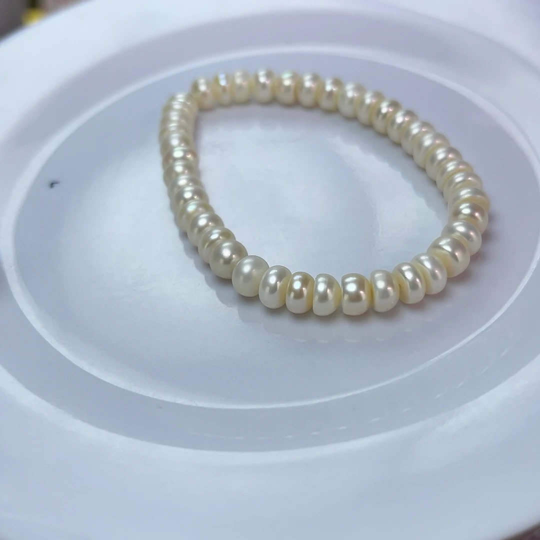 淡水珍珠手绳钛钢