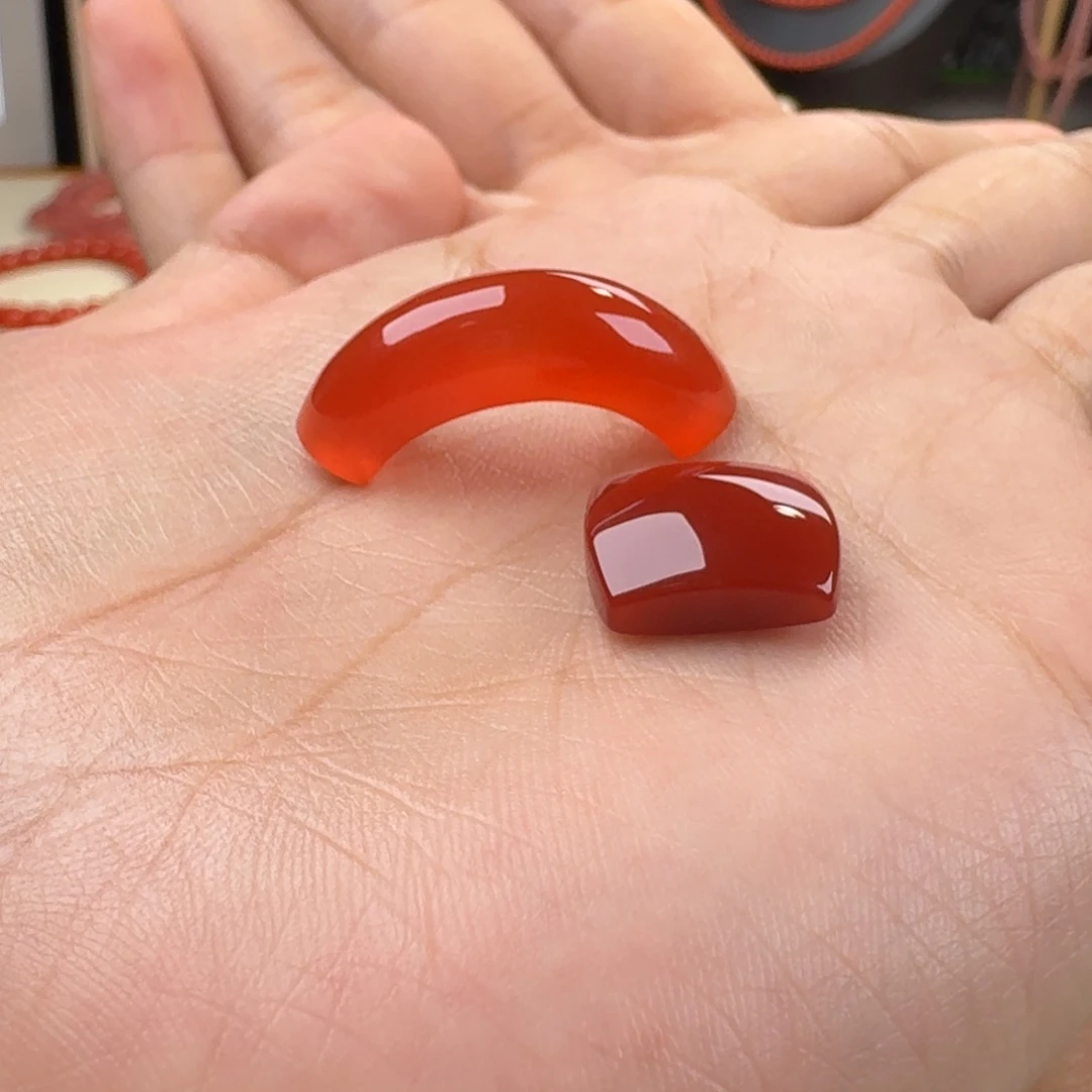 悟***真未镶嵌戒面南红玛瑙