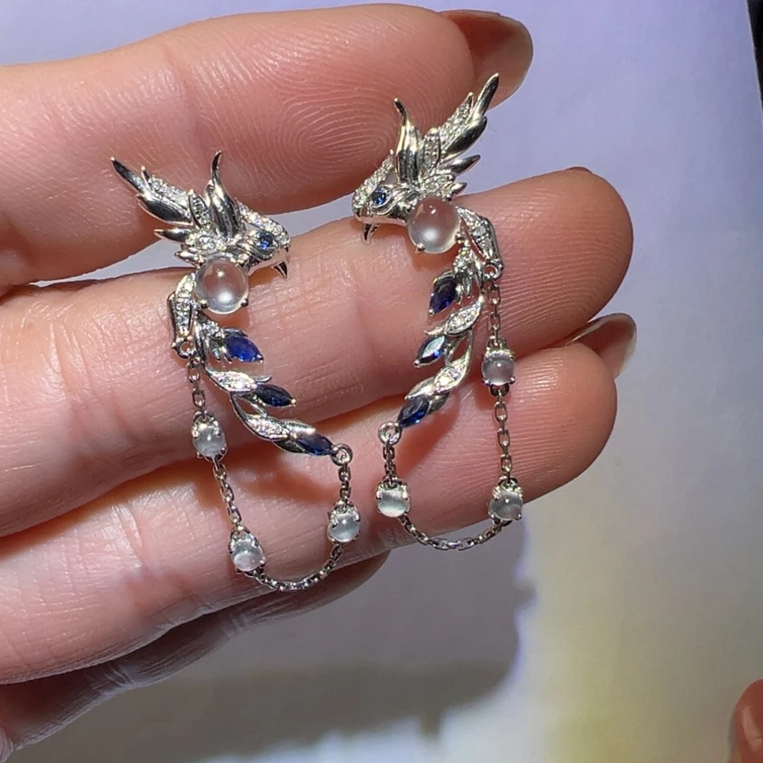 翡翠颈饰18K金镶嵌耳环