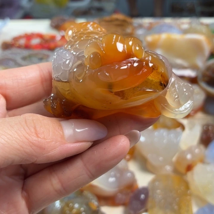 玛瑙/玉髓未镶嵌吊坠(不含链)