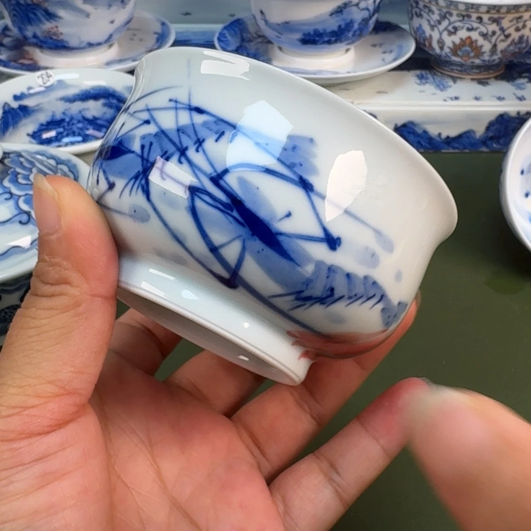 景德镇纯手绘茶具圆圆201