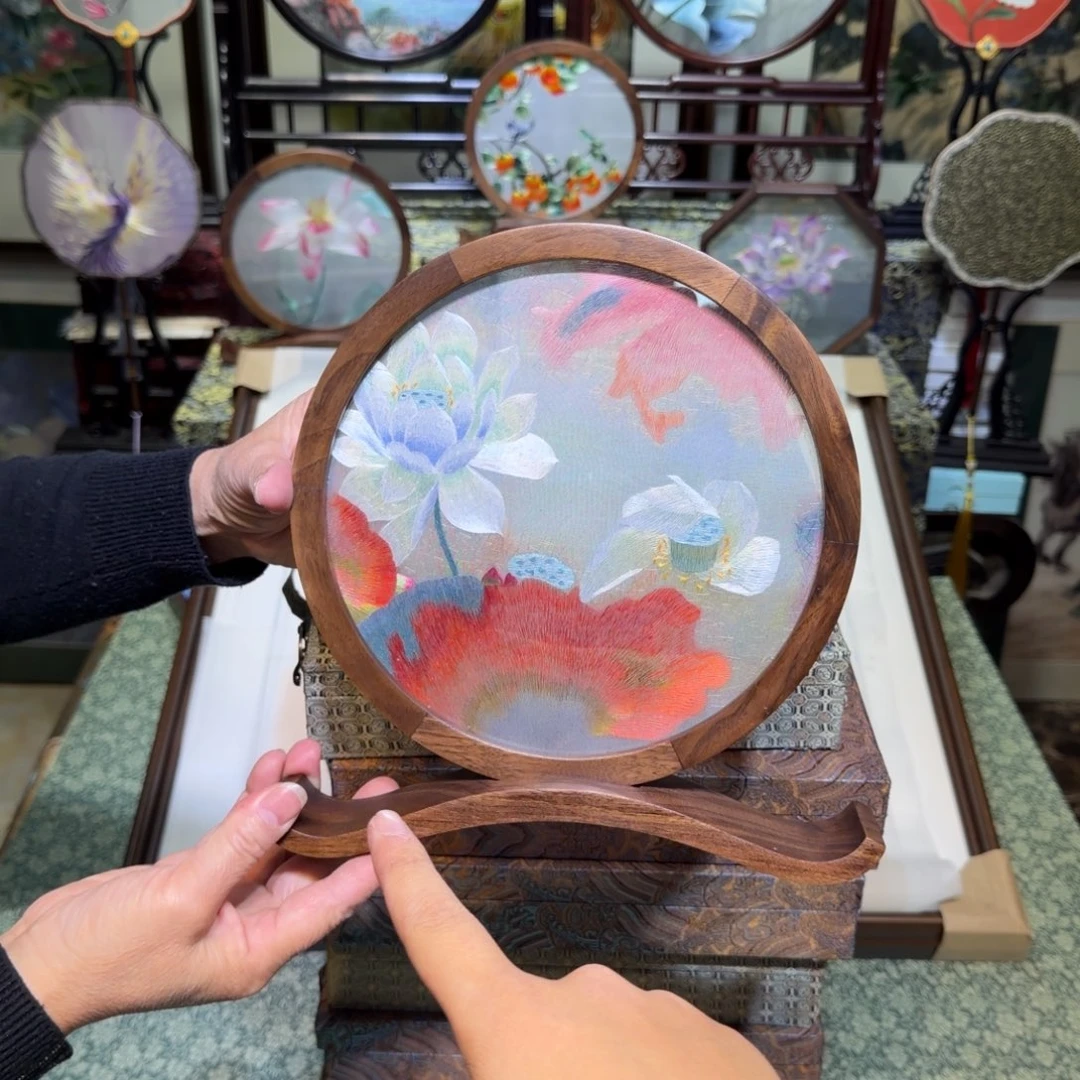 刺绣手工苏绣工艺制作技艺精湛