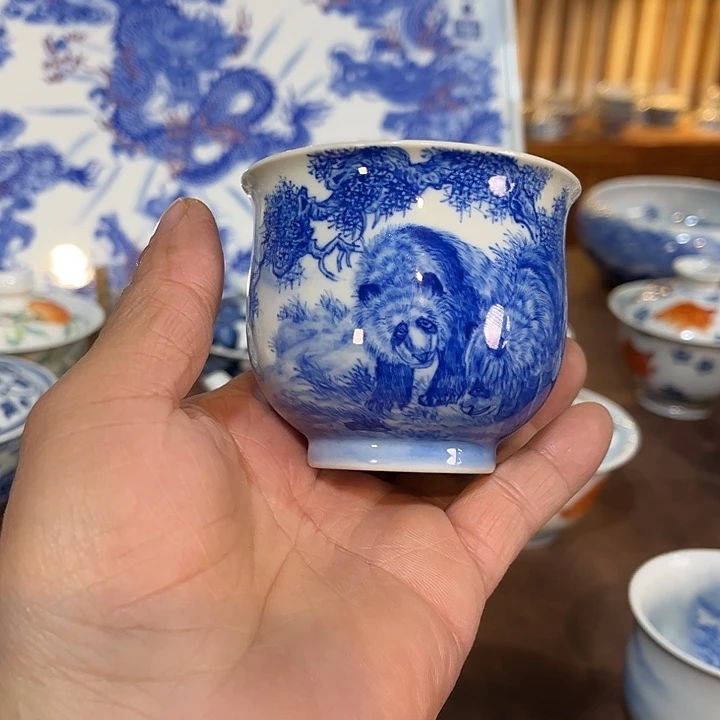 錡镇堂手工手绘杯