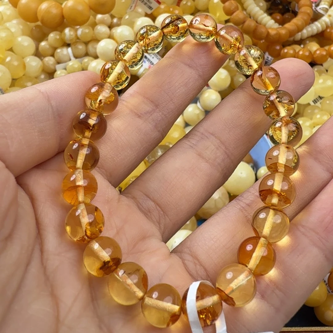 琥珀未镶嵌珠宝奇石