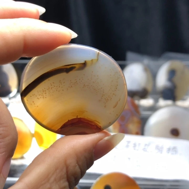 合金玛瑙/玉髓珠宝奇石48