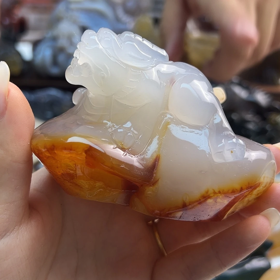 玛瑙/玉髓未镶嵌颈饰