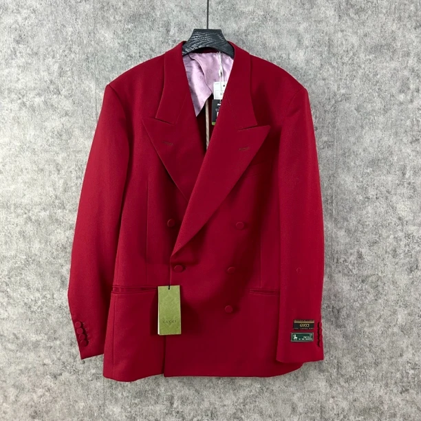 未使用 GUCCI/古驰 古驰红色西服外套