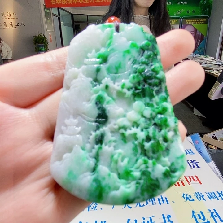 颈饰未镶嵌翡翠翡翠