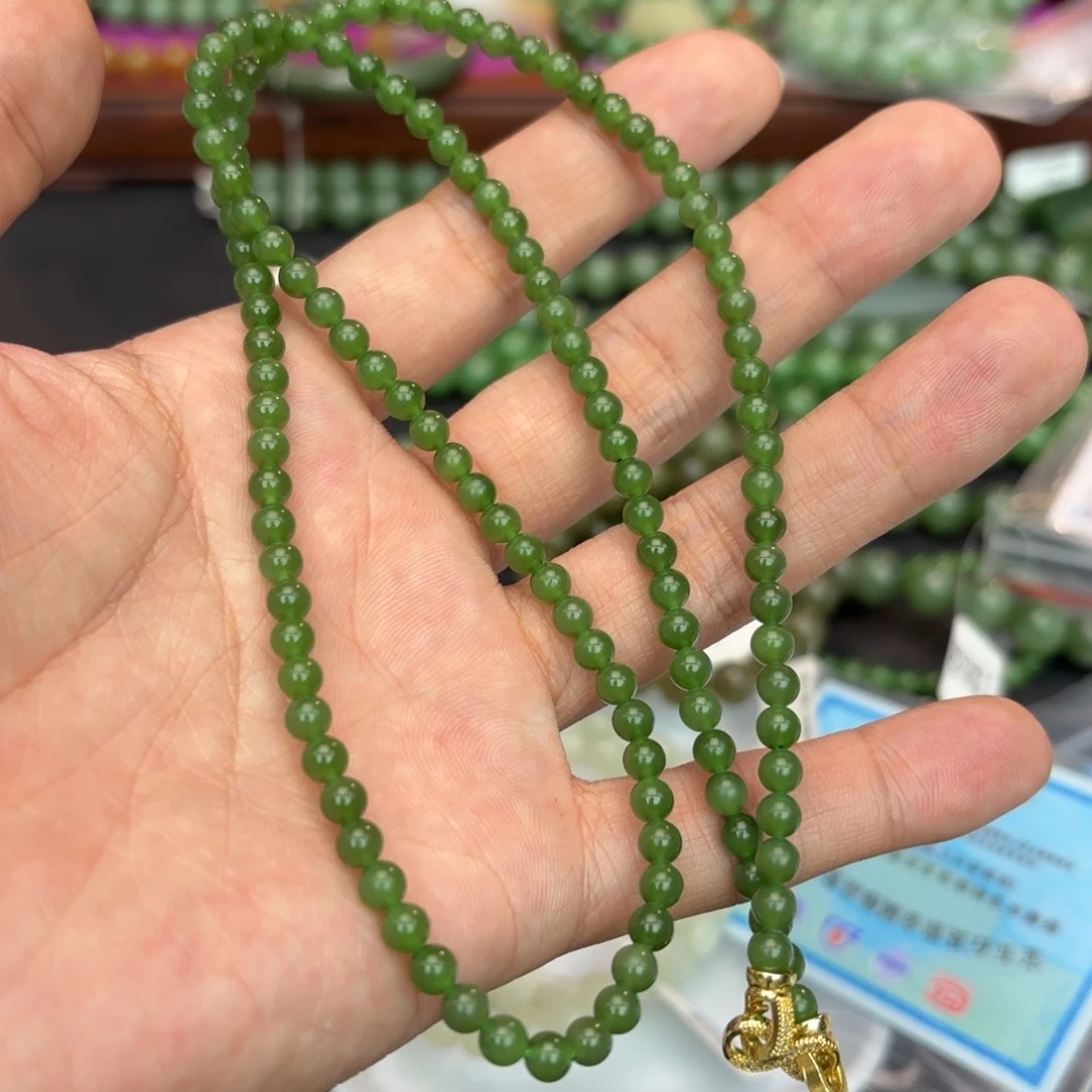 和田玉手串未镶嵌