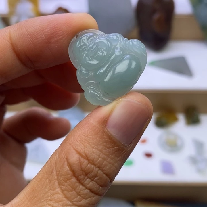 未镶嵌挂件翡翠翡翠