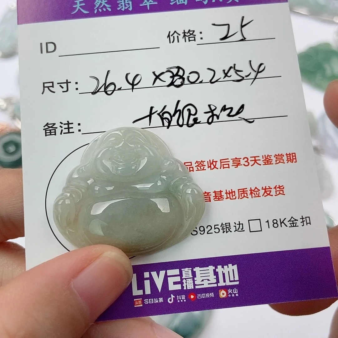 颈饰未镶嵌翡翠翡翠