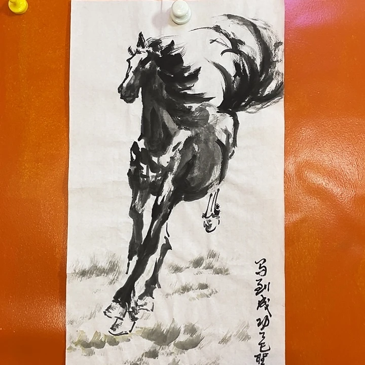 国画张圣敏先生纯手绘作品