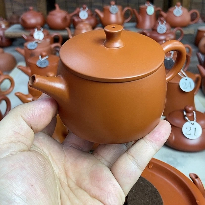 【闪购商品】茶壶朱泥130cc000000000000000
