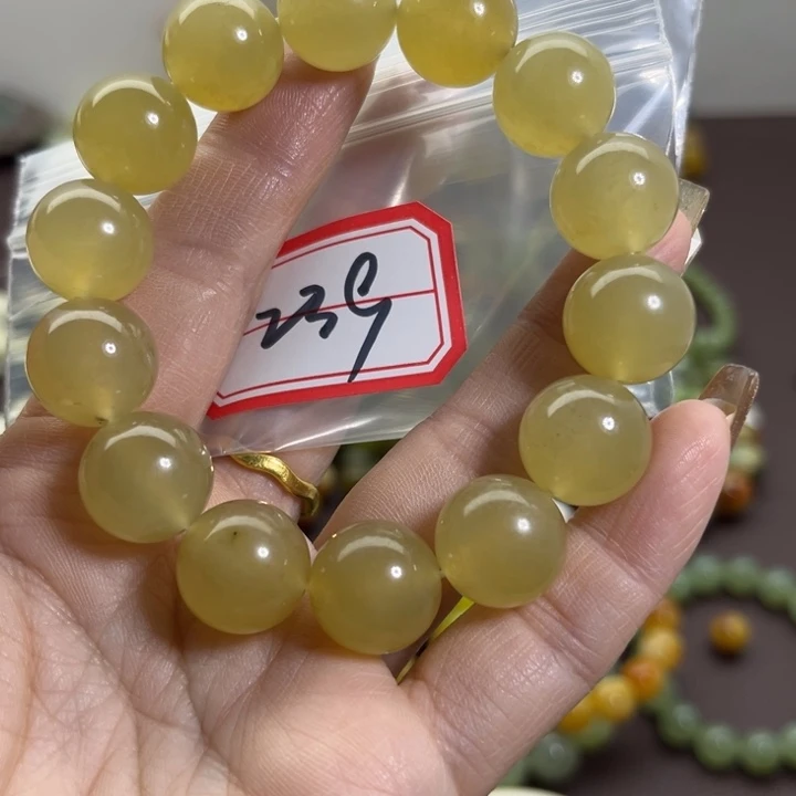 蛇纹石玉未镶嵌手链