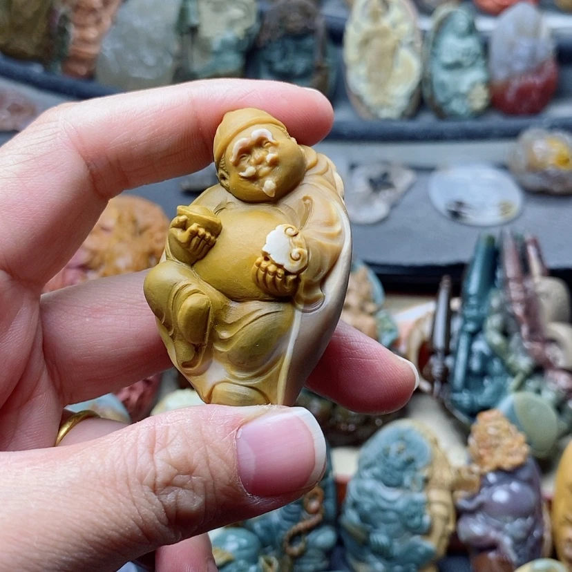 【闪购商品】定制石英质玉手把件未镶嵌