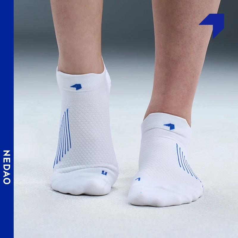 NEDAO足弓压缩跑步V口短袜S码（35-40）
