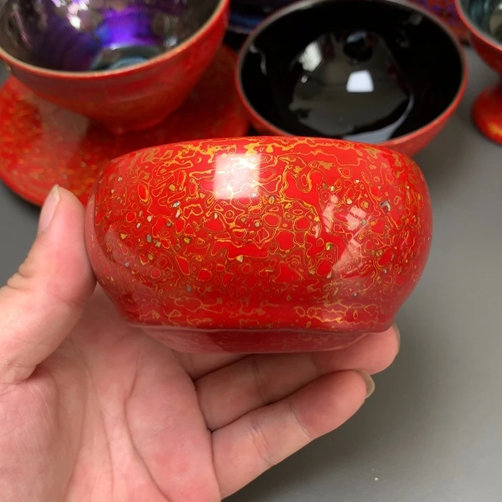 茶盏建盏大漆，全手工制作