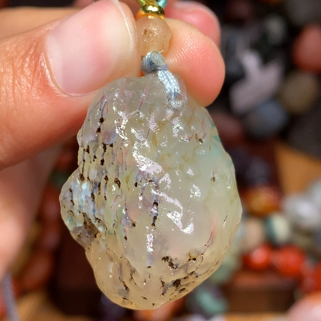 未镶嵌玛瑙/玉髓珠宝半成品