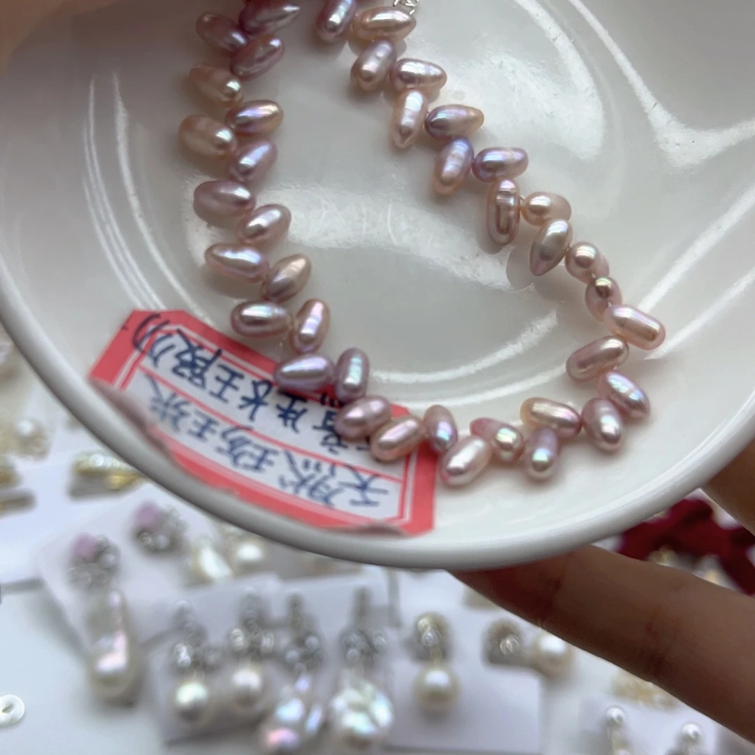 未镶嵌颈饰淡水珍珠