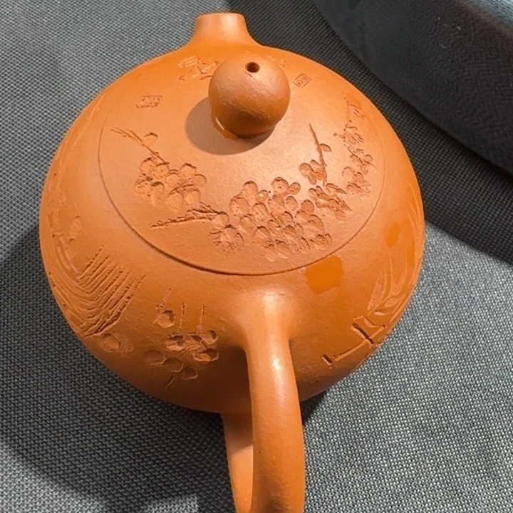 紫砂茶壶小红泥西施190cc无添加