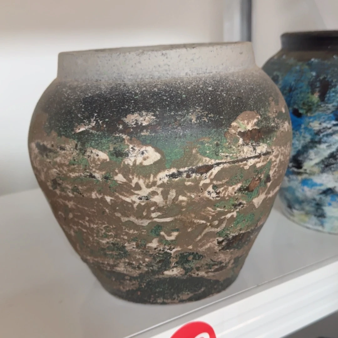 粗陶高度20口径15带孔（水培下单备注）