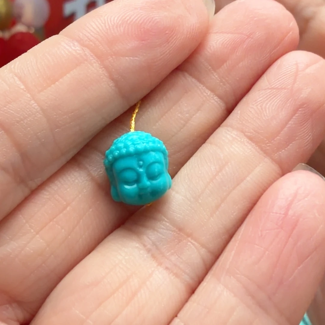 绿松石未镶嵌颈饰