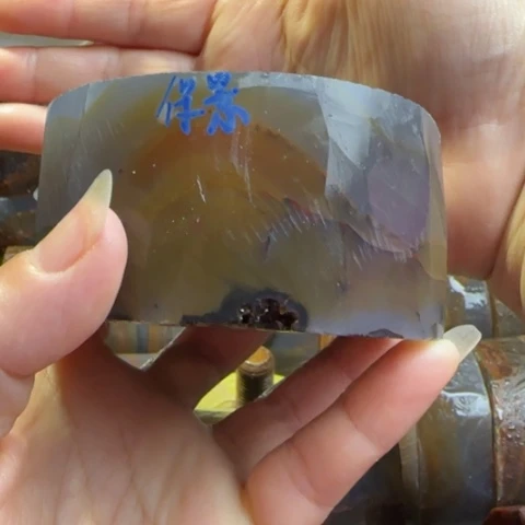 定制玛瑙用****5手镯芯做套环