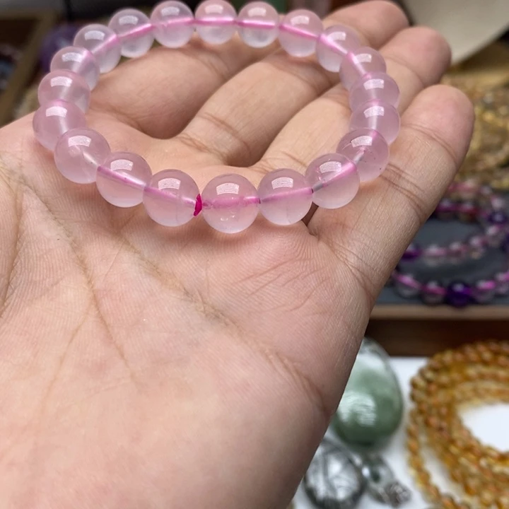 水晶手链未镶嵌冰粉