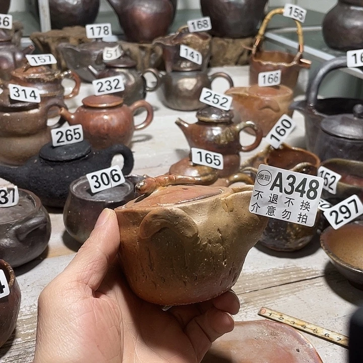 纯手工柴烧茶具精品