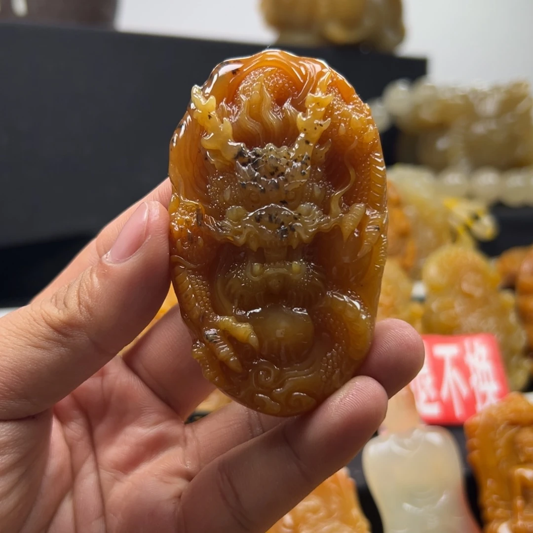 石英质玉（黄龙玉）未镶嵌多选一发货