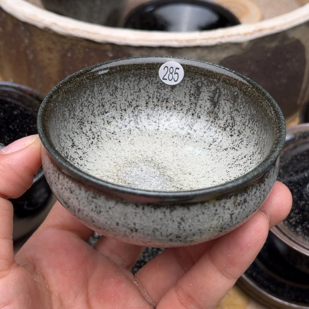 茶盏义兴龙窑坚持真柴烧微瑕