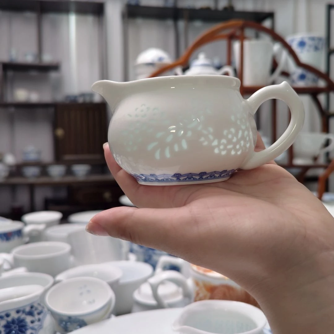 瓷喜上眉梢公道杯一个