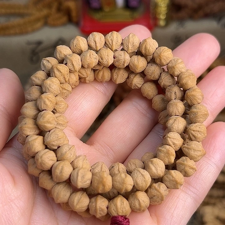 柏香籽/百香籽吊坠白芽横打