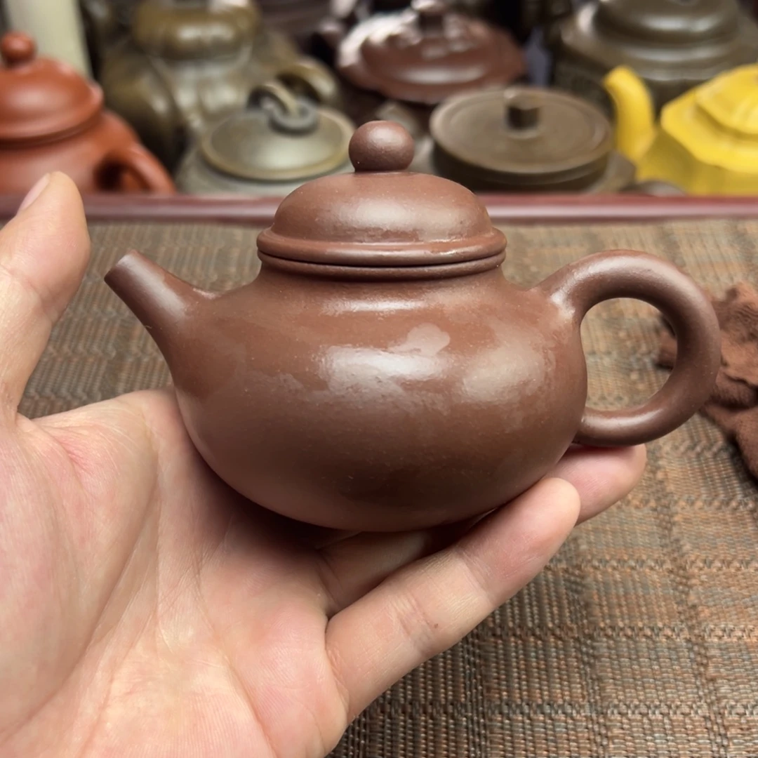 茶壶紫砂宜兴原矿紫砂壶160毫升容量