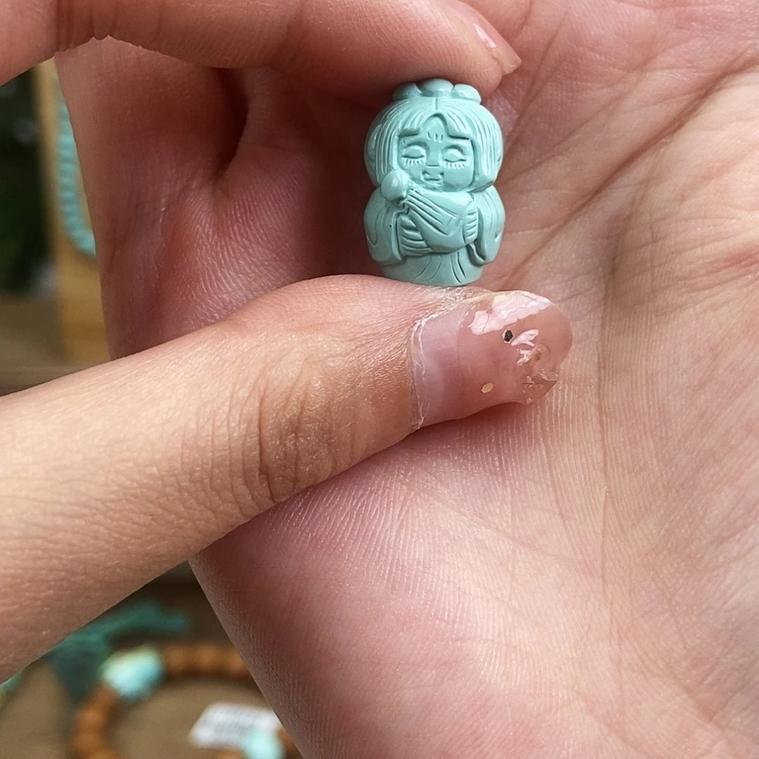 未镶嵌绿松石珠宝奇石