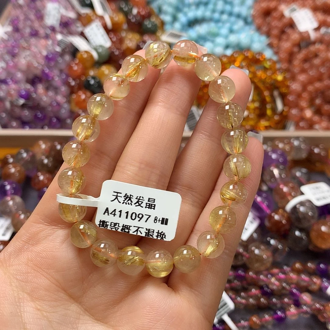 未镶嵌手链水晶，