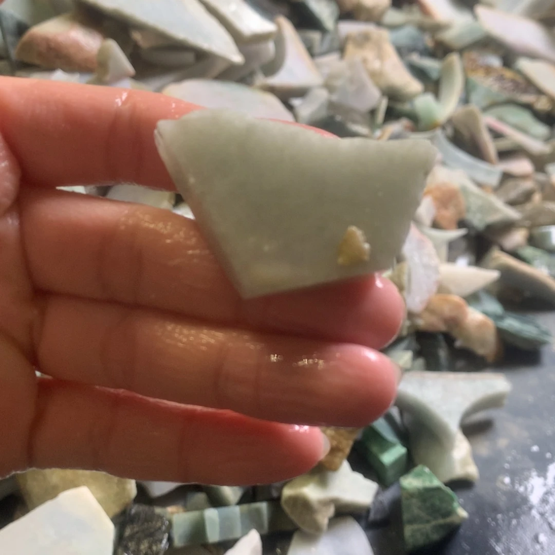 翡翠颈饰未镶嵌缅甸翡翠