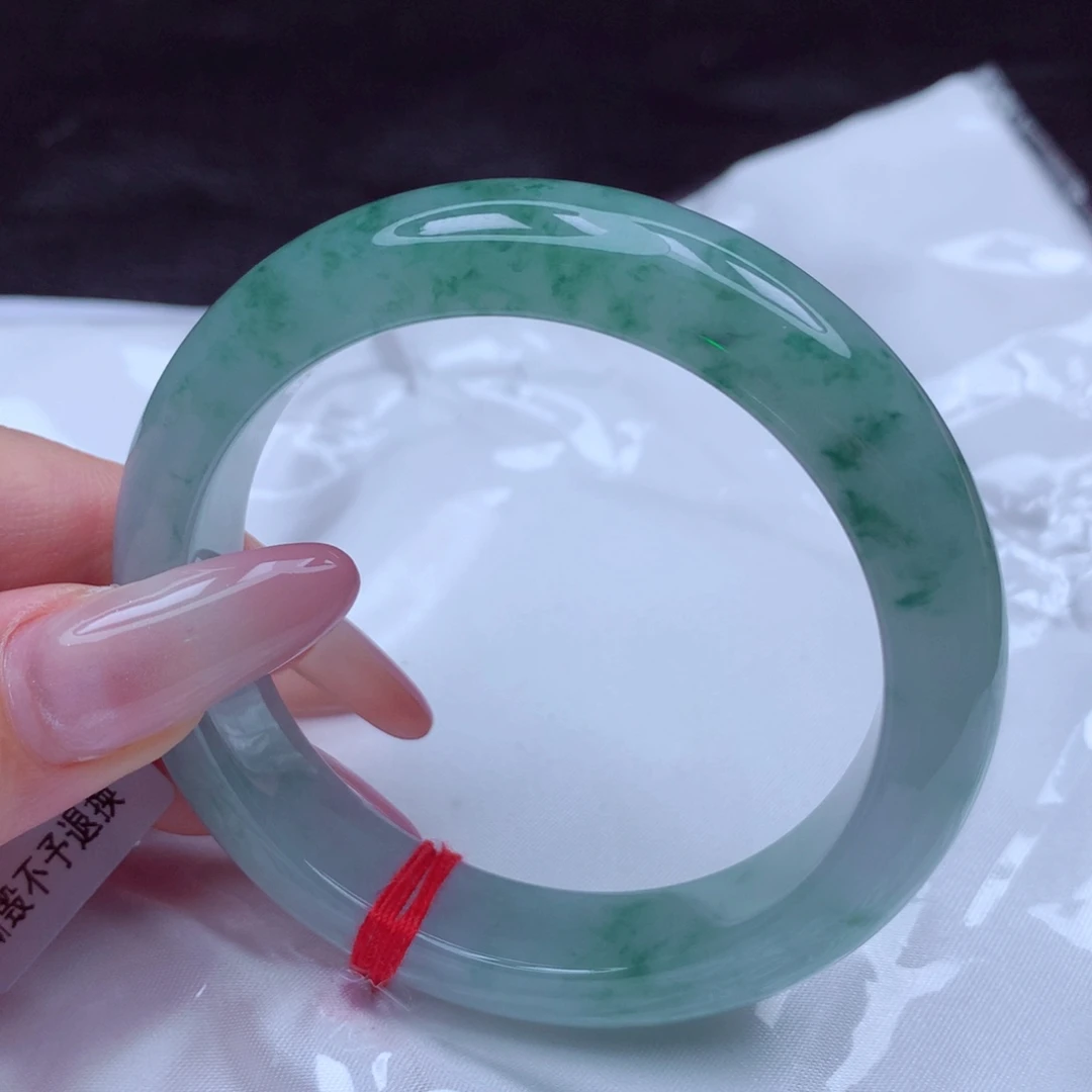 翡翠未镶嵌手镯手镯54