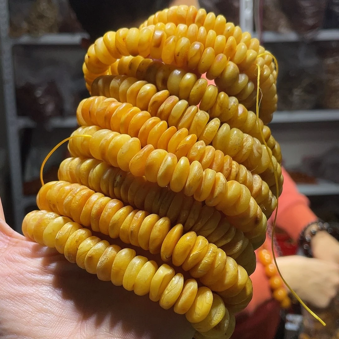 琥珀手链未镶嵌琥珀蜜蜡06