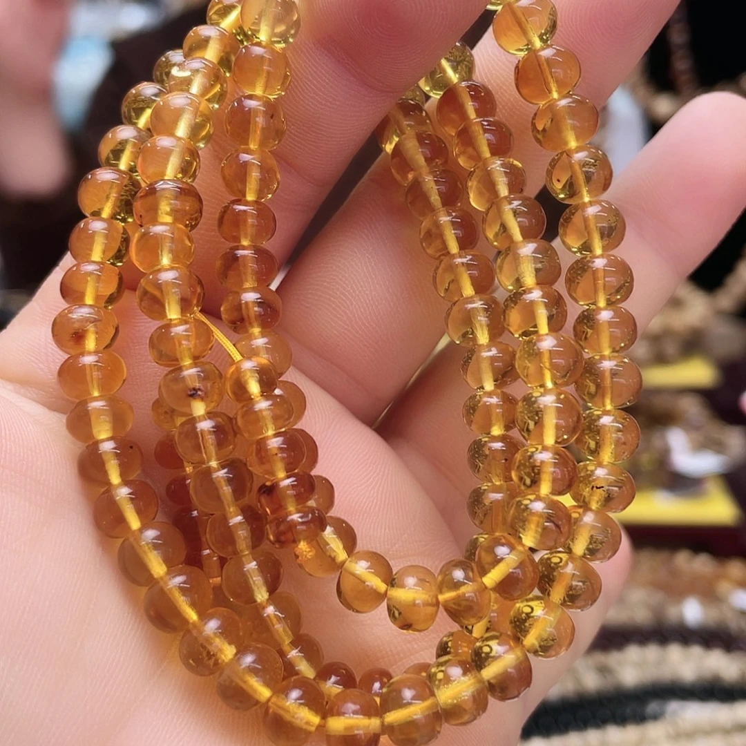 琥珀裸石未镶嵌六