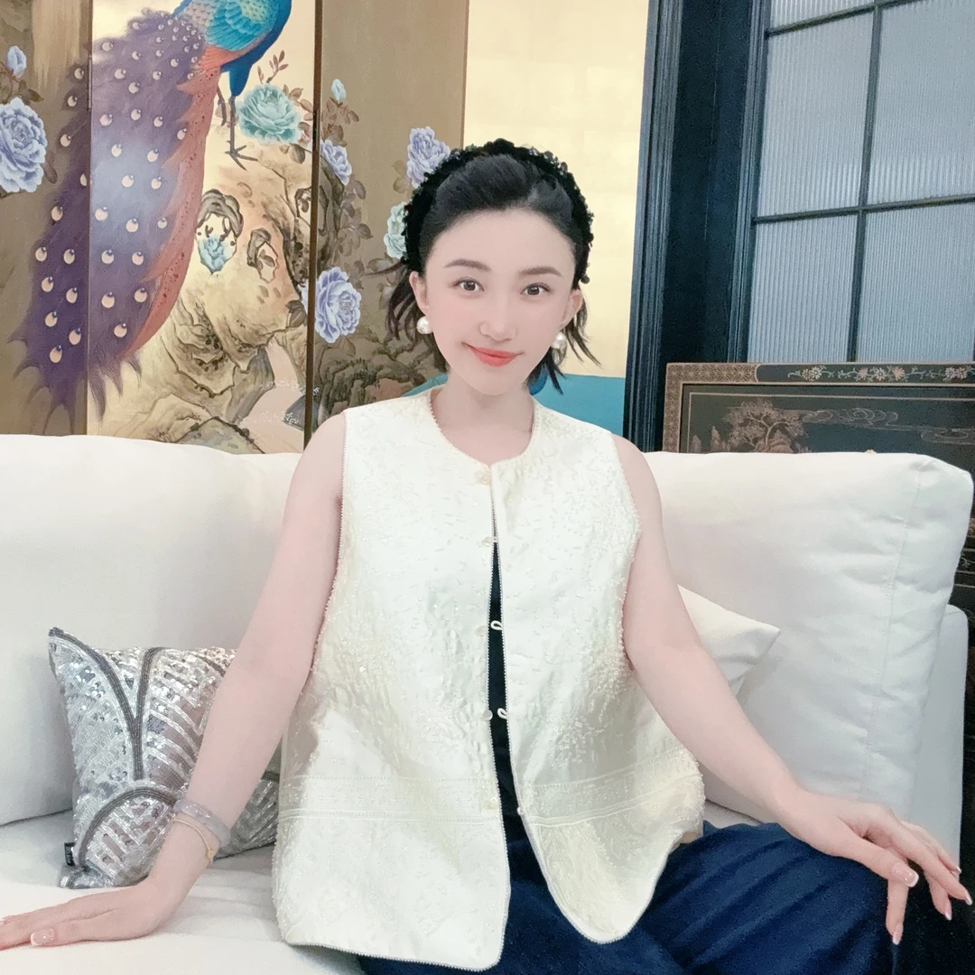 Betty Bairn【花序】高端系列刺绣马甲25B-BW8771