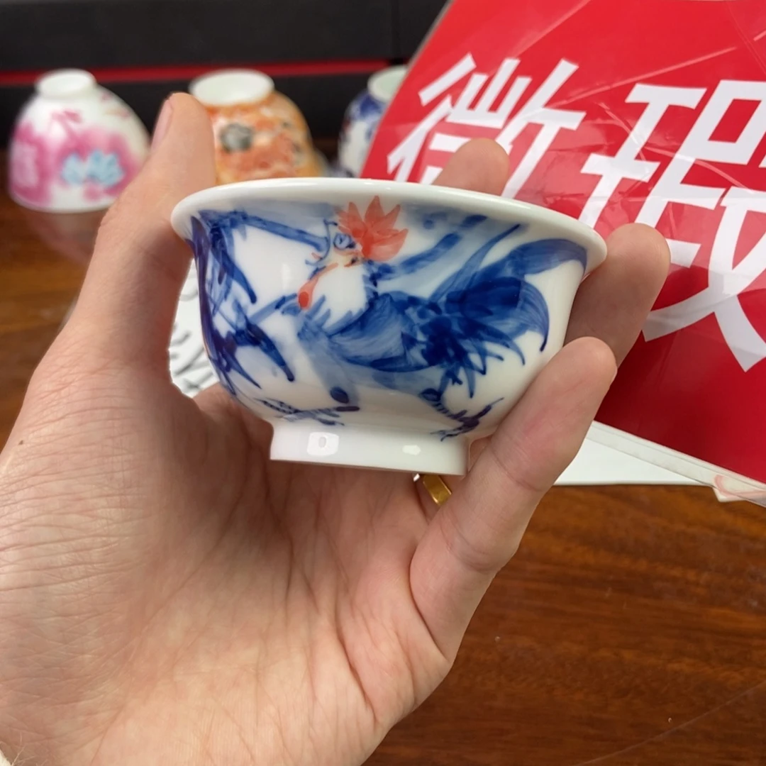 杯景德镇手绘陶瓷艺术