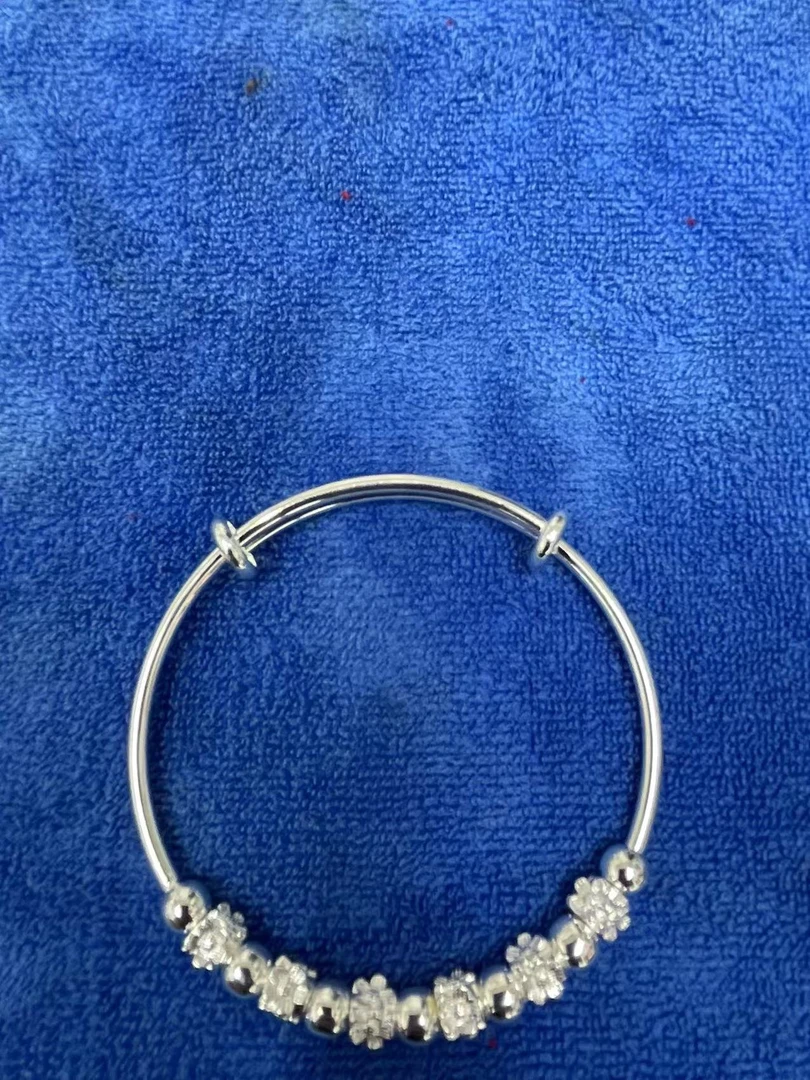 货号 2070银色手镯女款【无礼盒】