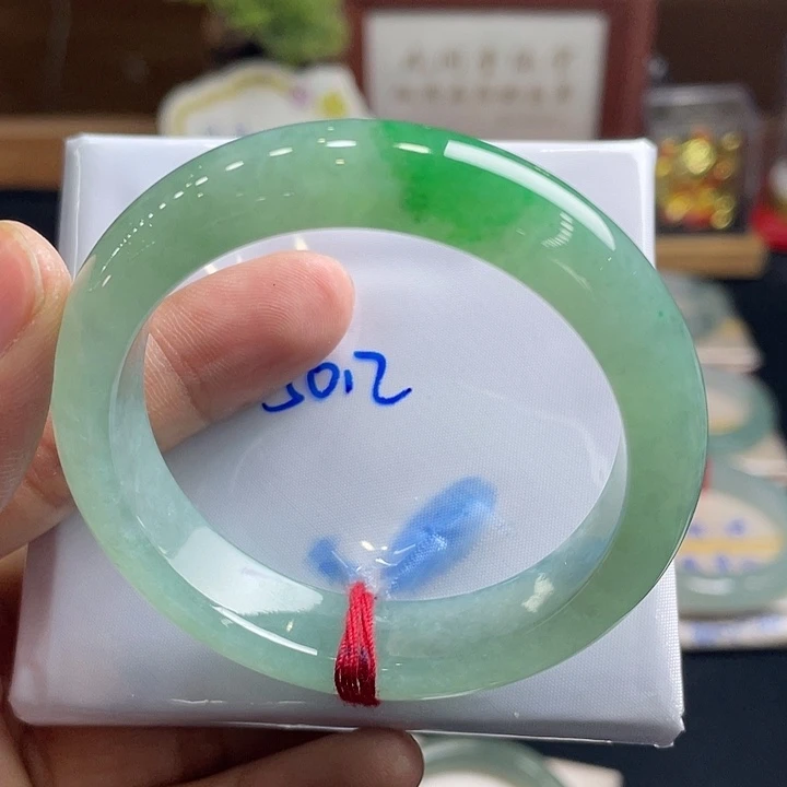 未镶嵌手镯翡翠50.2正圈