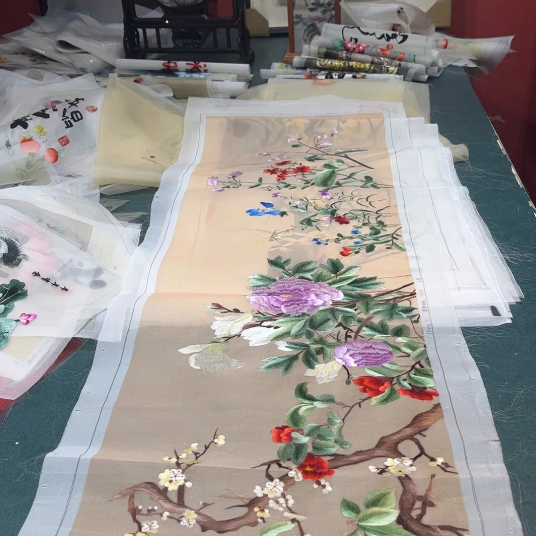 织绣纯手工打造全网最高性价比