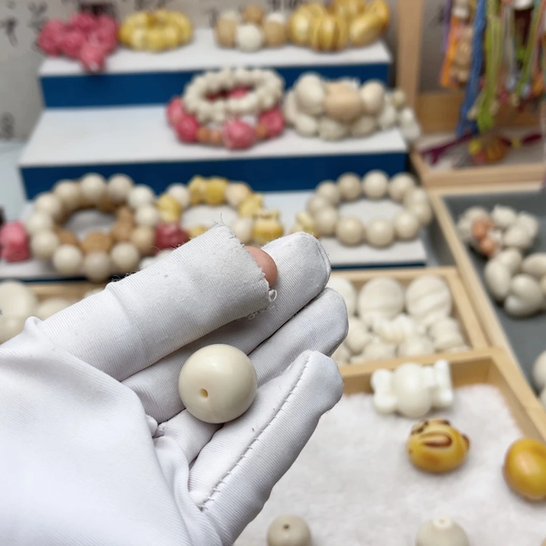 菩提根/象牙果手串微瑕