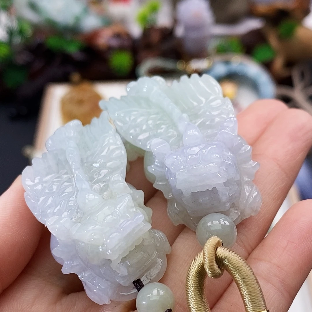 颈饰未镶嵌翡翠缅甸翡翠a货