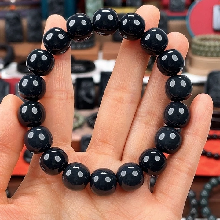 和田玉未镶嵌手串卡12精工入门级