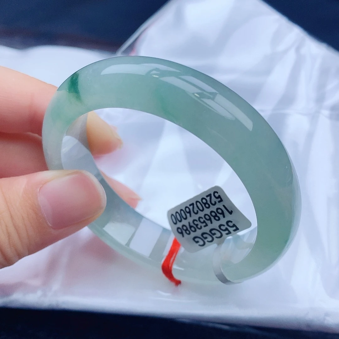 翡翠未镶嵌手镯天然缅甸翡翠A货手镯