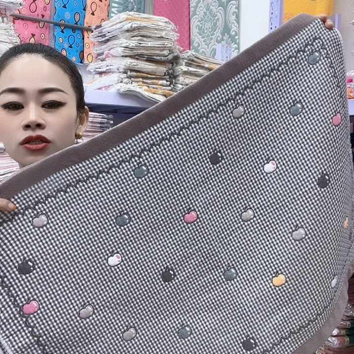 棉咖色平安果纯棉